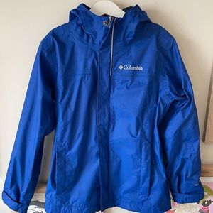Columbia wind and rain shell jacket size 8 kids